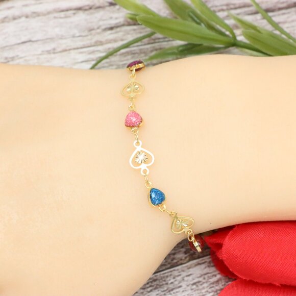 "Trendy Bracelet for Girls & Women – Cute, Adjustable & Gift-Ready | MLCRC1137 - Picture 9 of 10